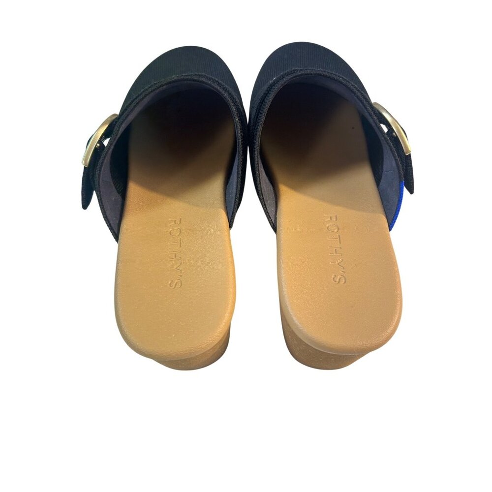 Rothy's Black Mules with Open Back Design Size 9 9.5 - Picture 9 of 9